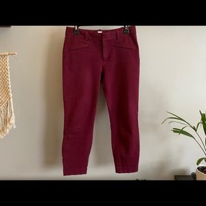 Gap curvy skinny ankle pant